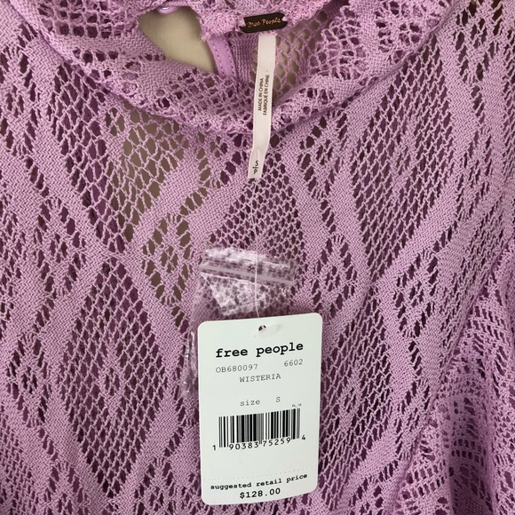 Free People lavender midi dress NWT - Picture 6 of 8
